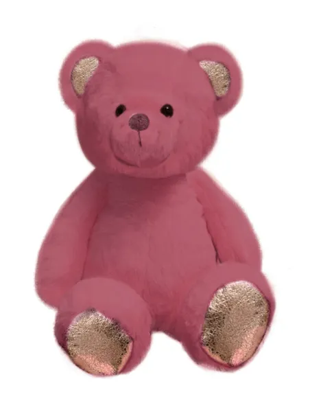 Plush Russ Crackle Bears 14 Inch Dusky Pink