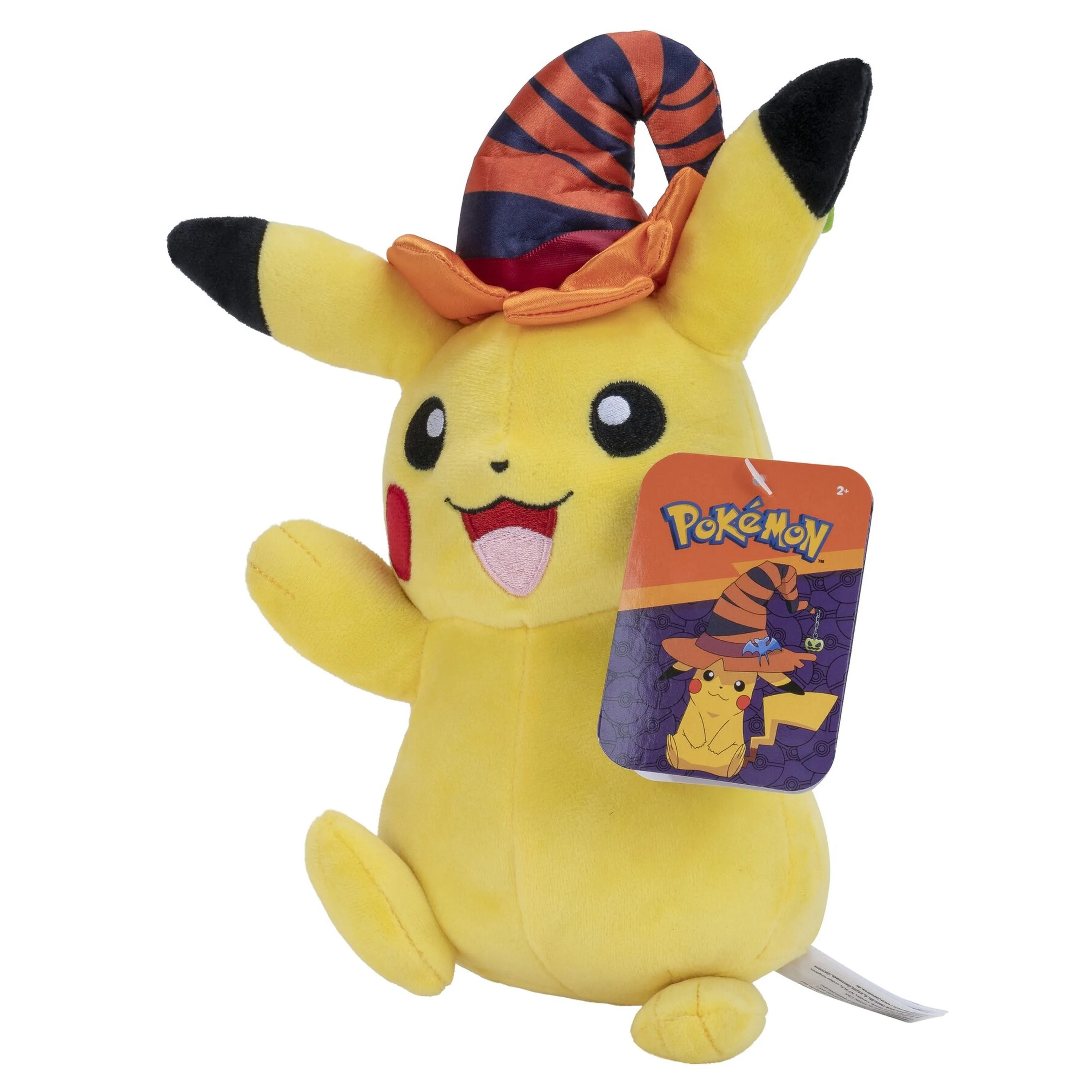 Pokemon Halloween 20cm Plush Pikachu Wearing Witches Hat
