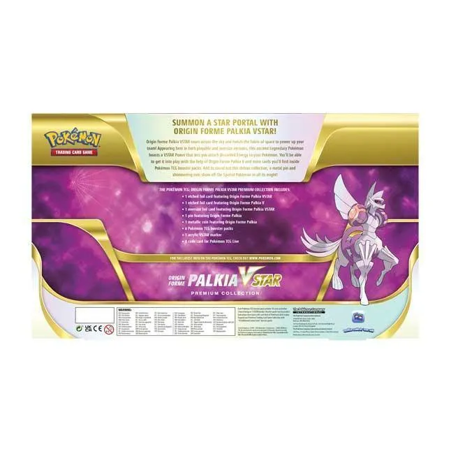 Pokmon TCG V Star Premium Collection Box - Palkia Cards