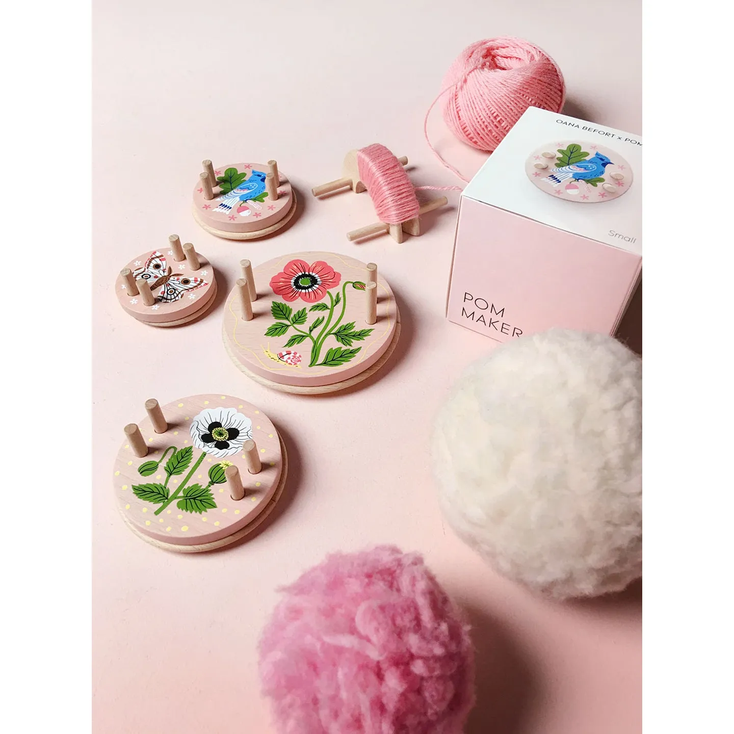 Pom Maker Oana Befort x Pom Maker - Extra Small Pink