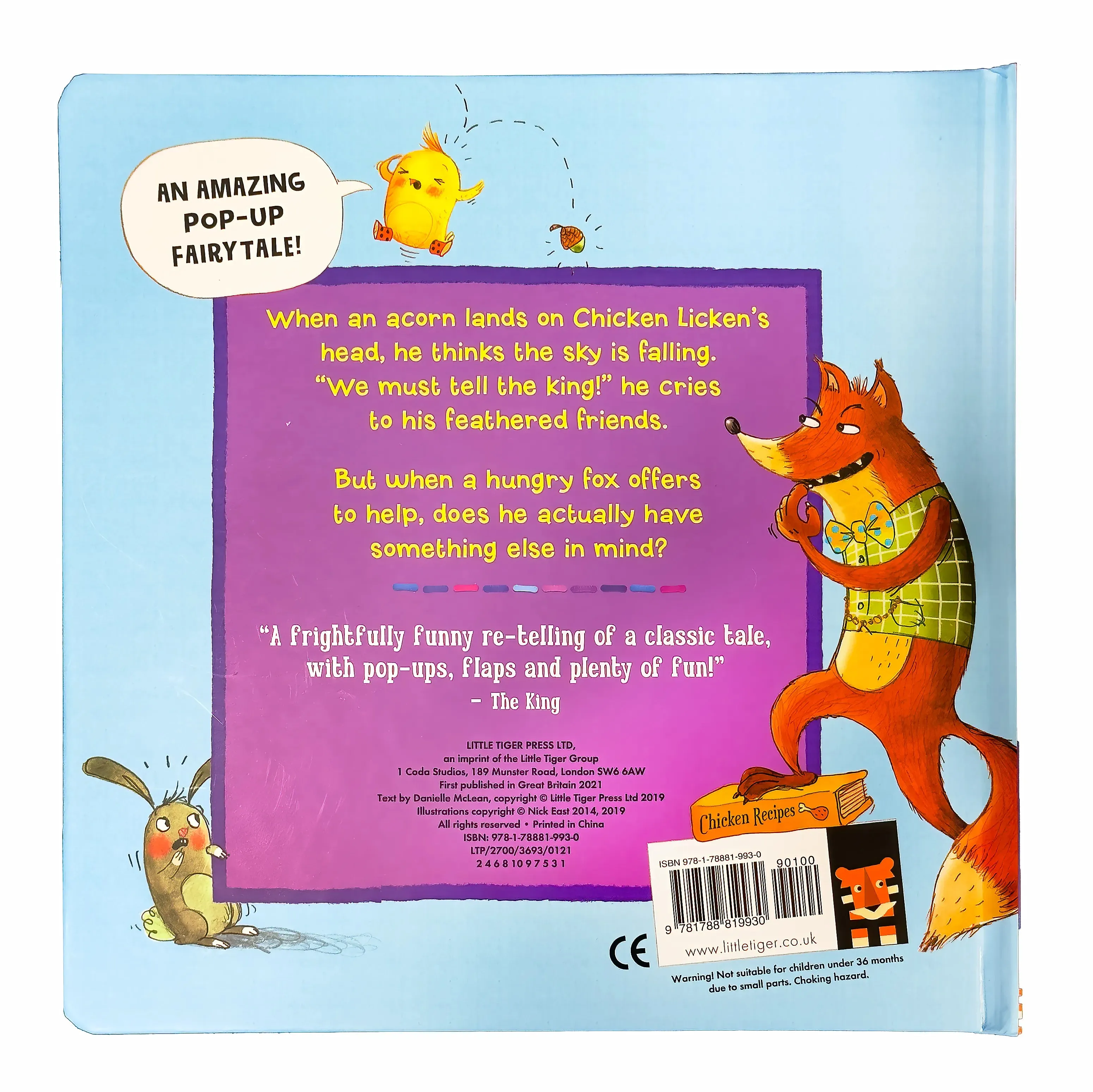 Pop-Up Fairytales: Chicken Licken Book