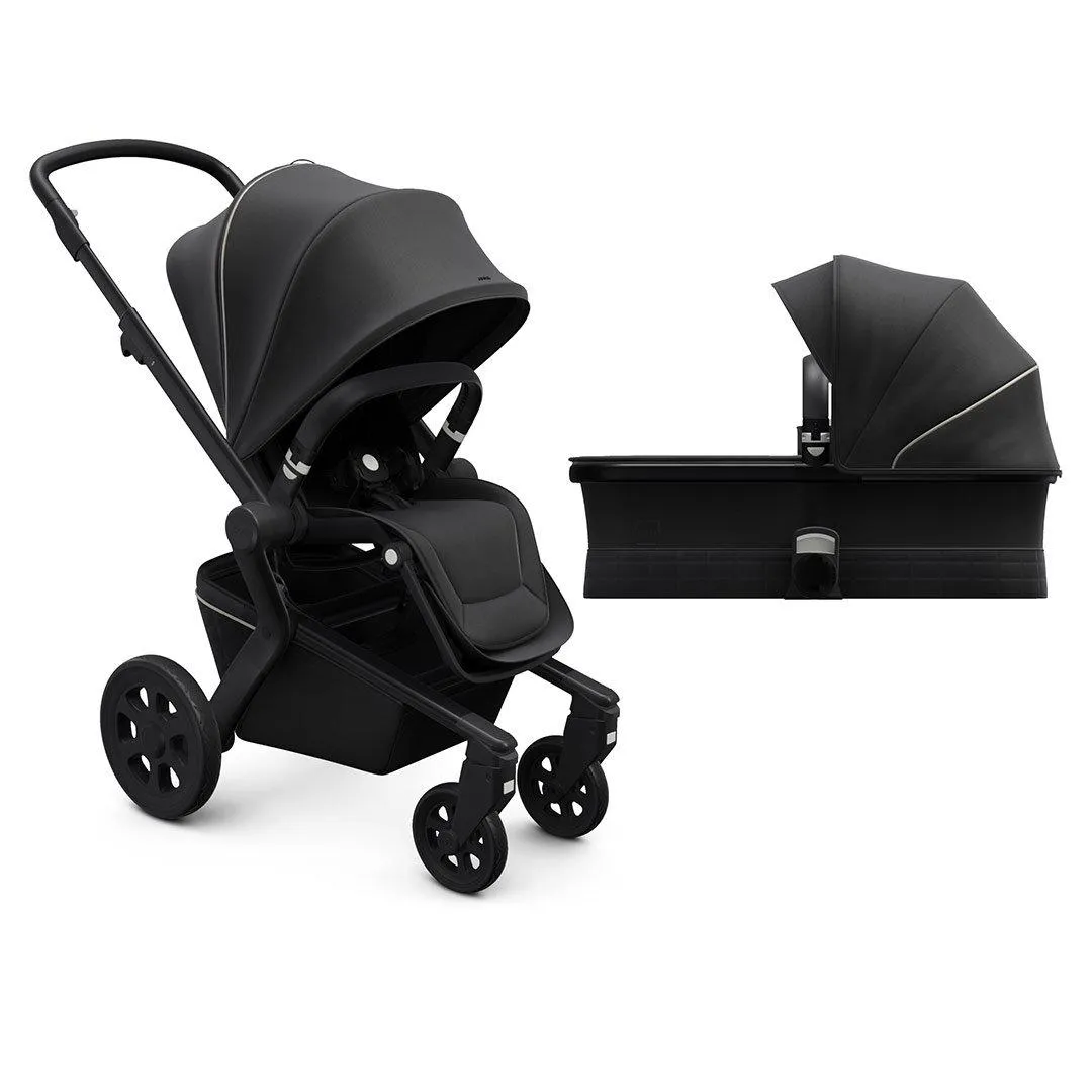 [Preloved] Joolz Hub Pushchair   Cot - Brilliant Black