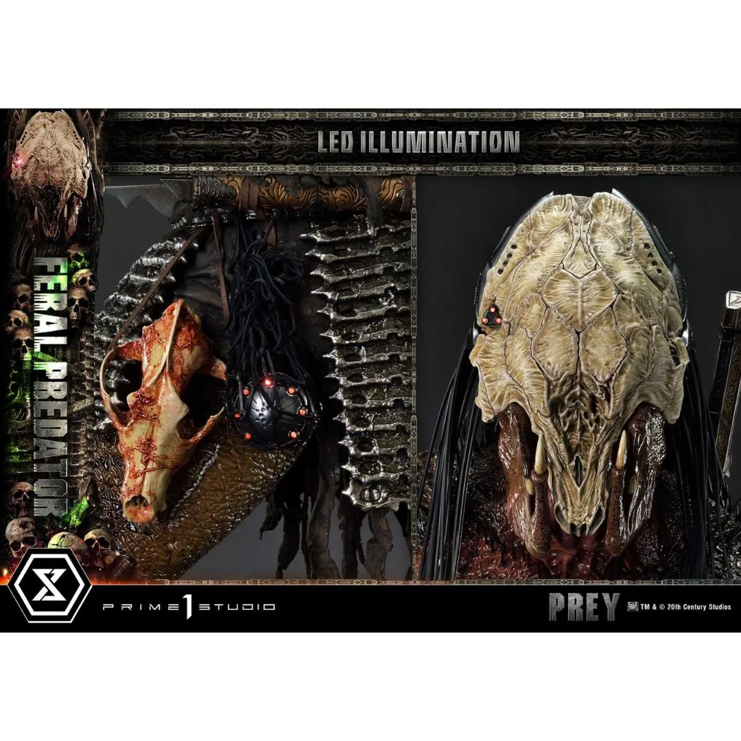 Prey (Film) Feral Predator Regular Version Statue By Prime1 Studios