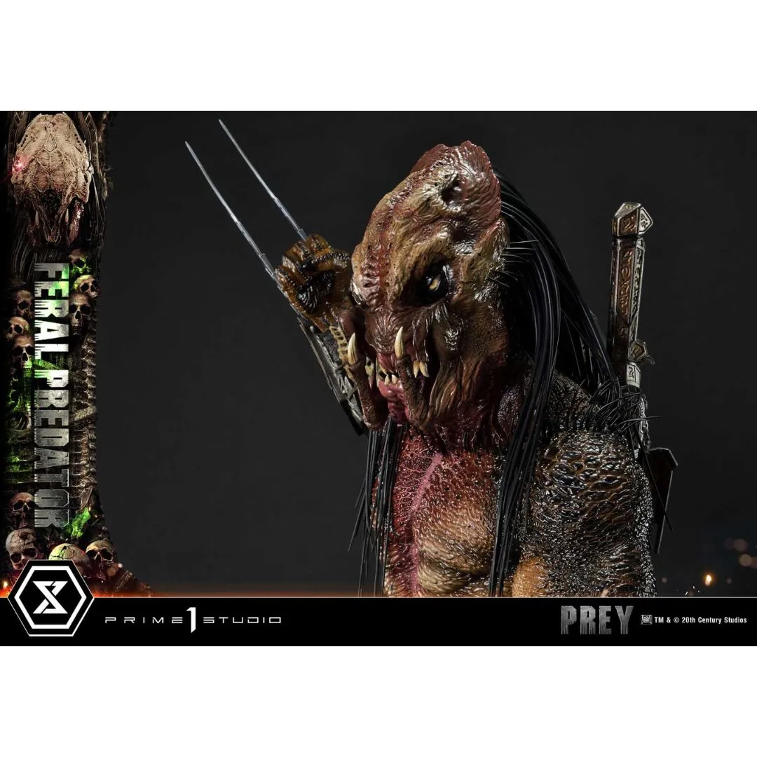 Prey (Film) Feral Predator Regular Version Statue By Prime1 Studios