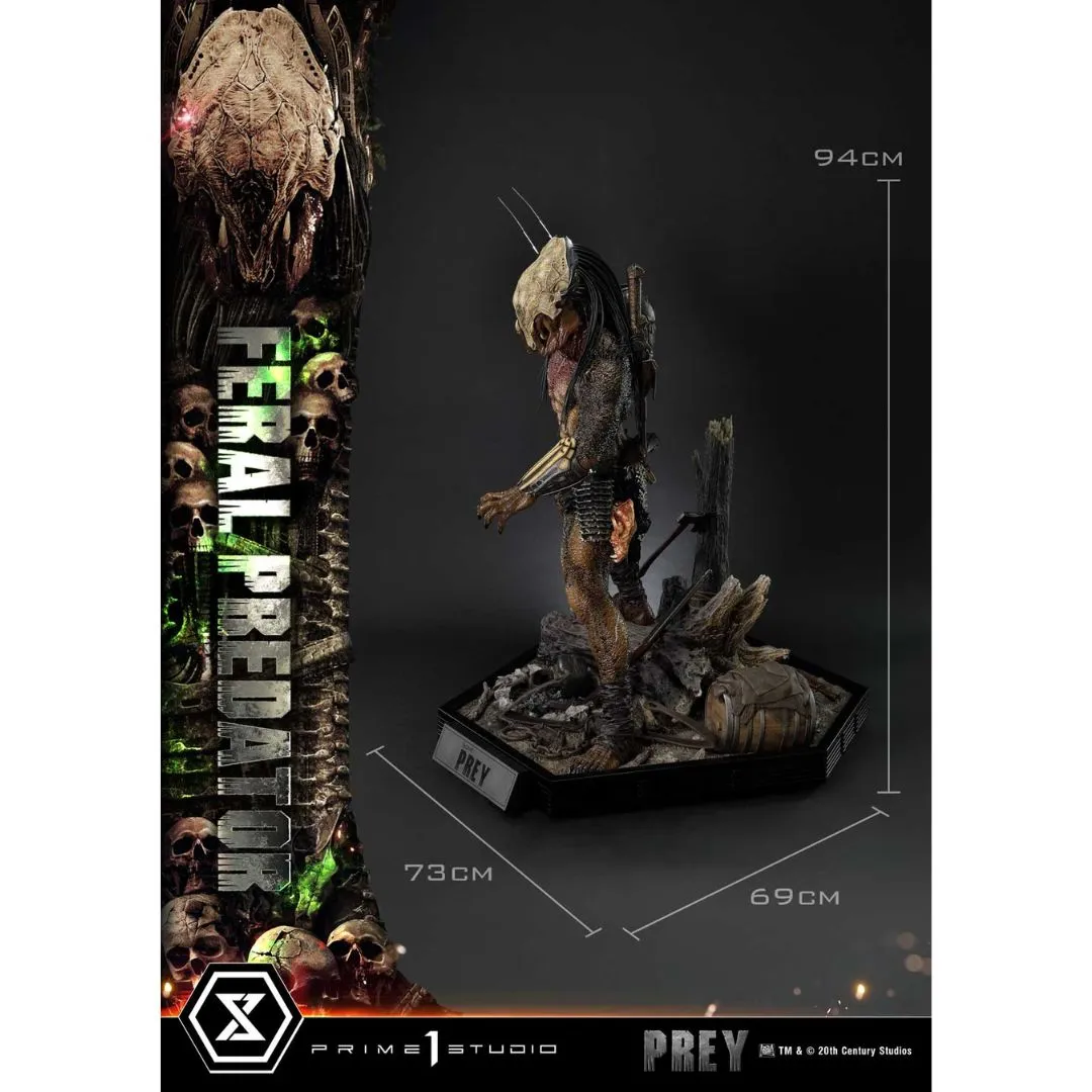 Prey (Film) Feral Predator Regular Version Statue By Prime1 Studios