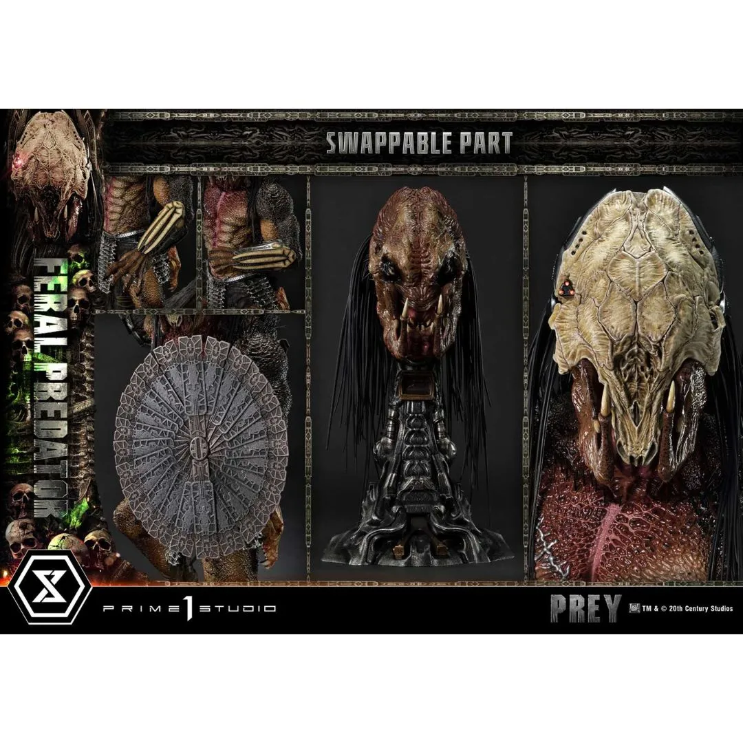 Prey (Film) Feral Predator Regular Version Statue By Prime1 Studios