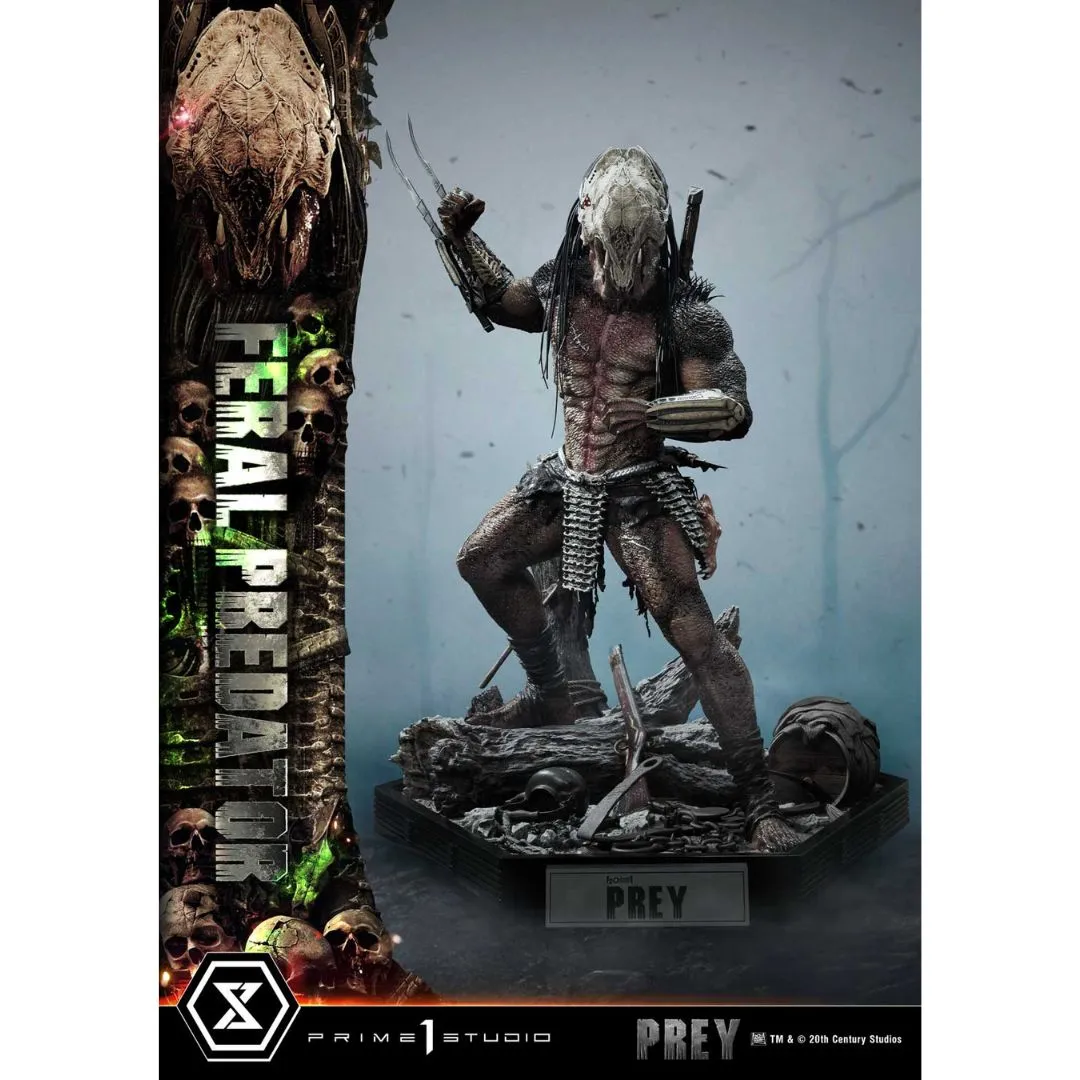 Prey (Film) Feral Predator Regular Version Statue By Prime1 Studios