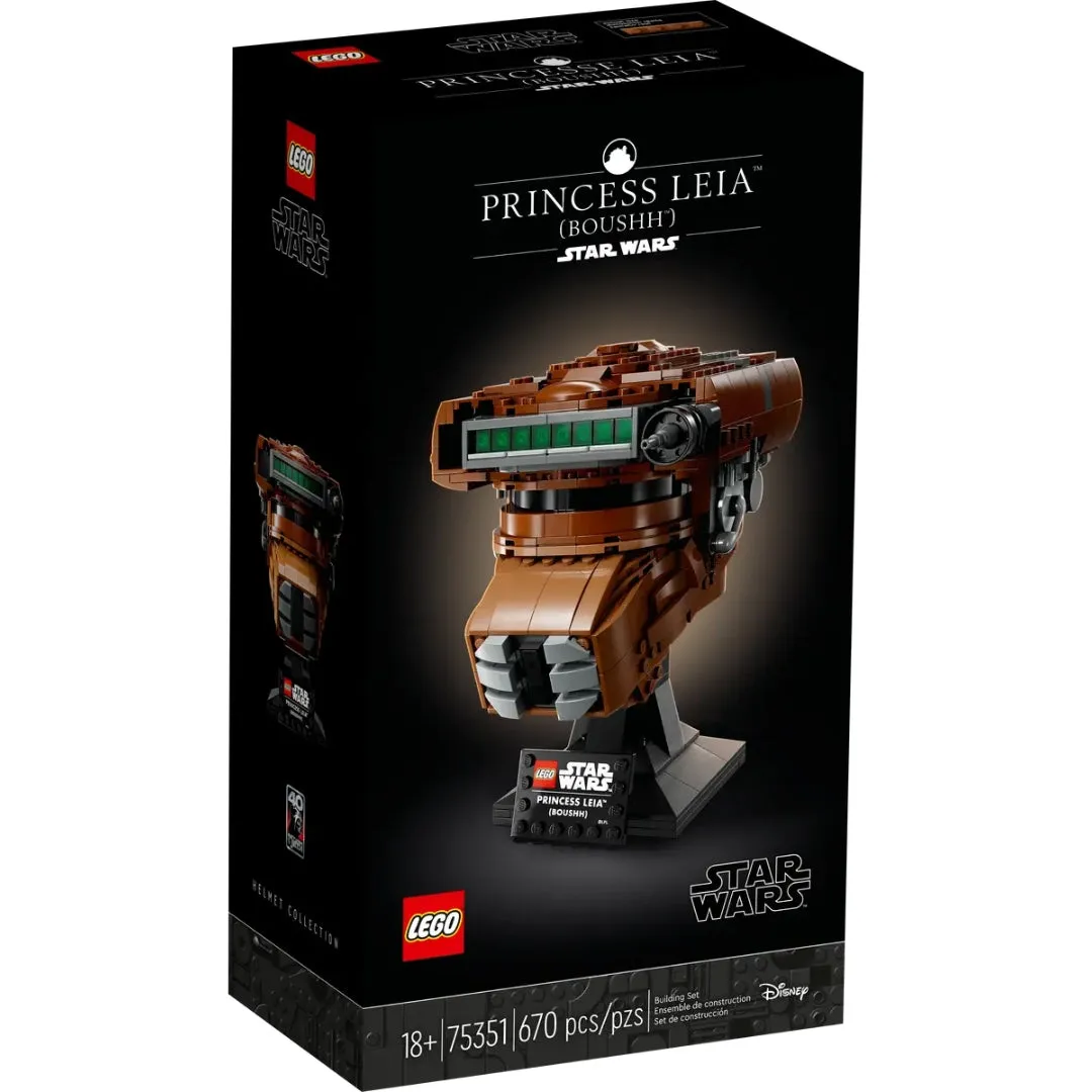 Princess Leia (Boushh) Helmet by LEGO