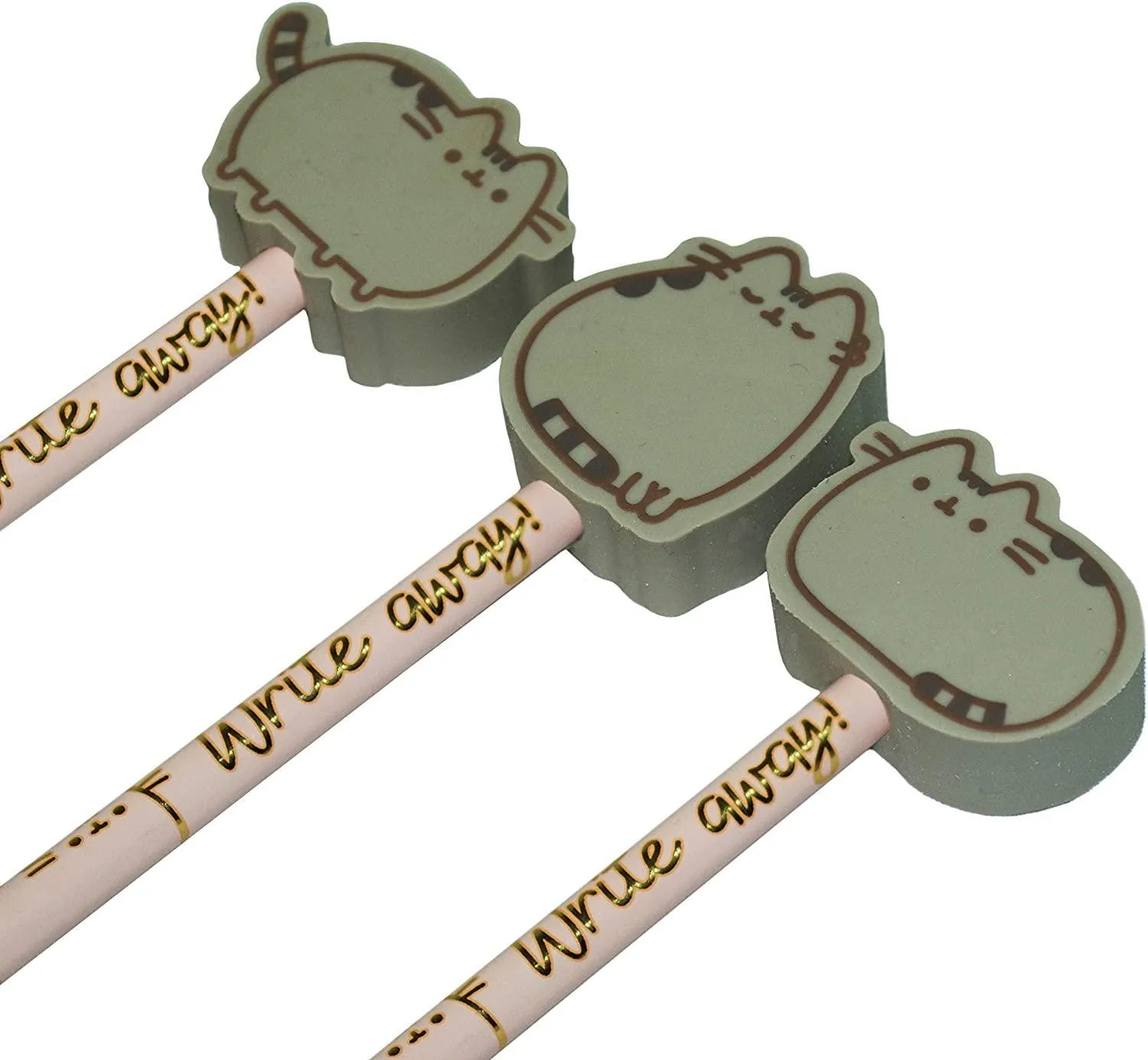 Pusheen Pencil With Eraser, Pusheen Sweet & Simple