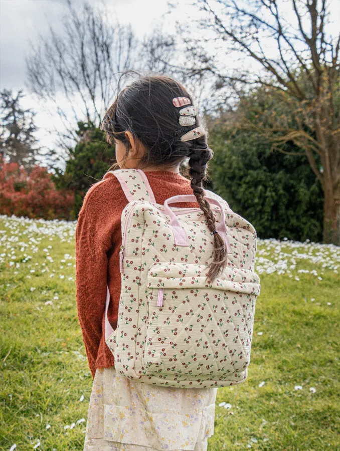Quilted Wildflower Backpack