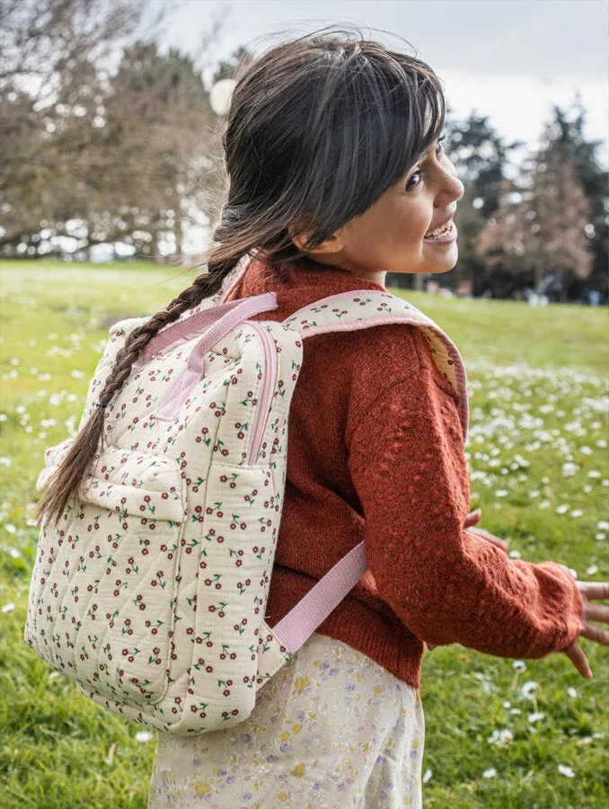 Quilted Wildflower Backpack