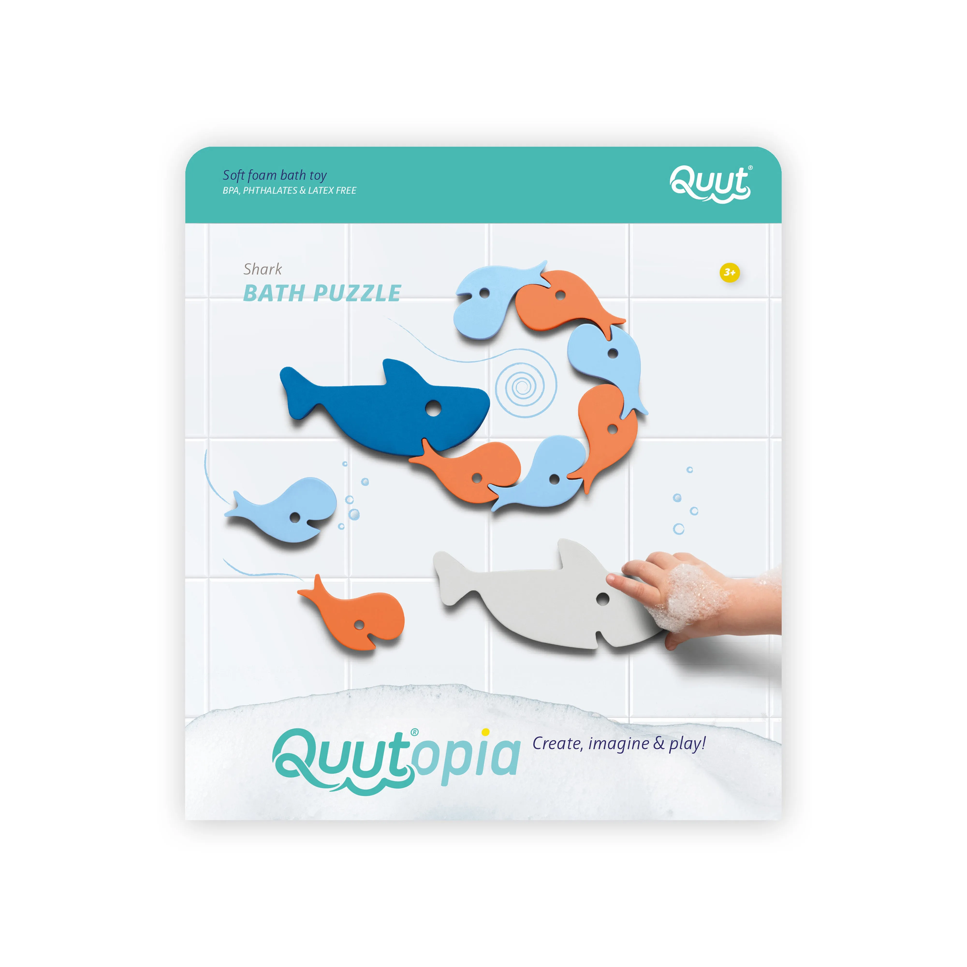 Quut Quutopia Shark Bath Puzzle
