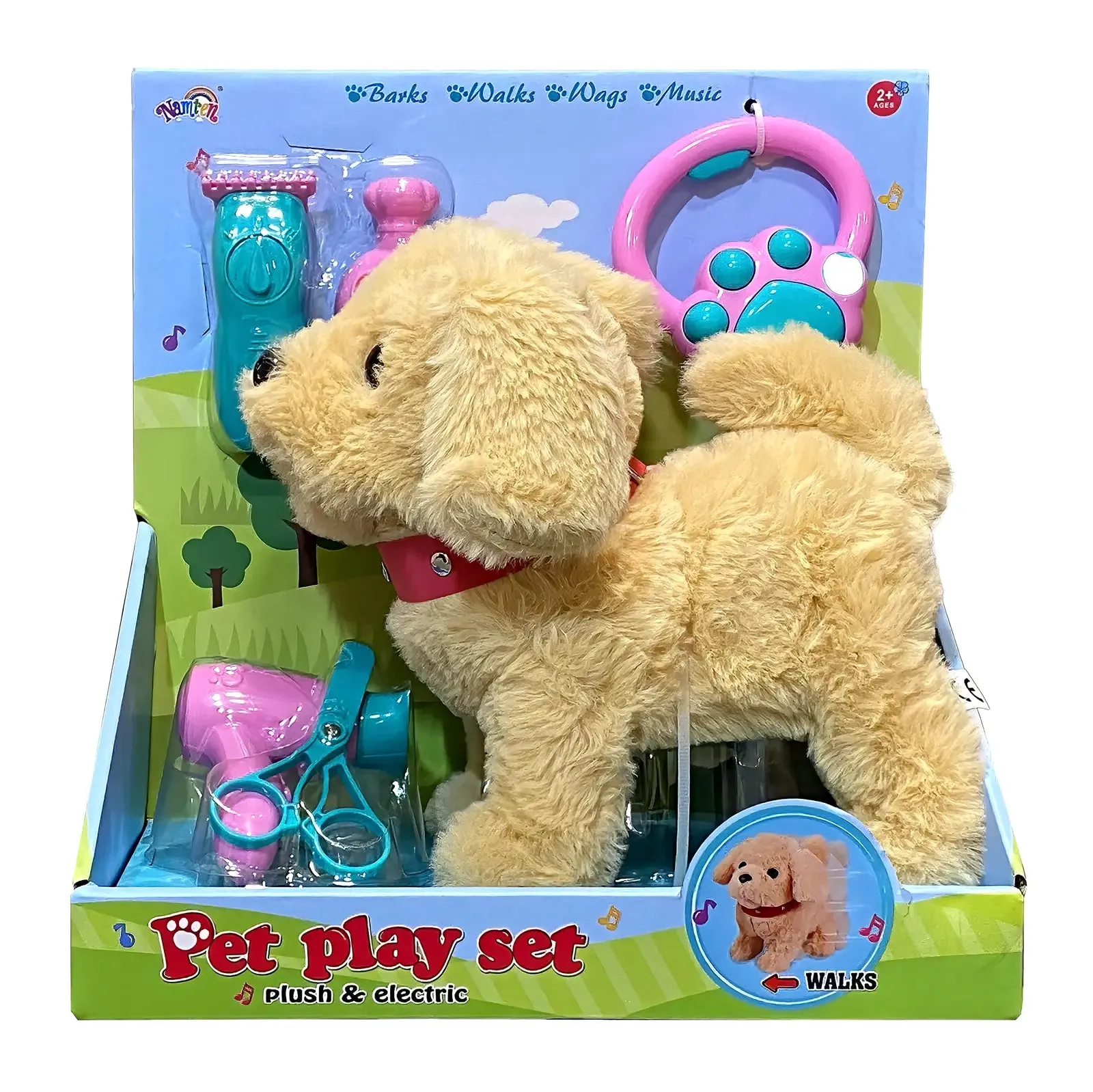 Radio Control Interactive Pet Dog Playset