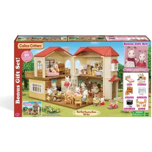 Red Roof Country Home Gift Set