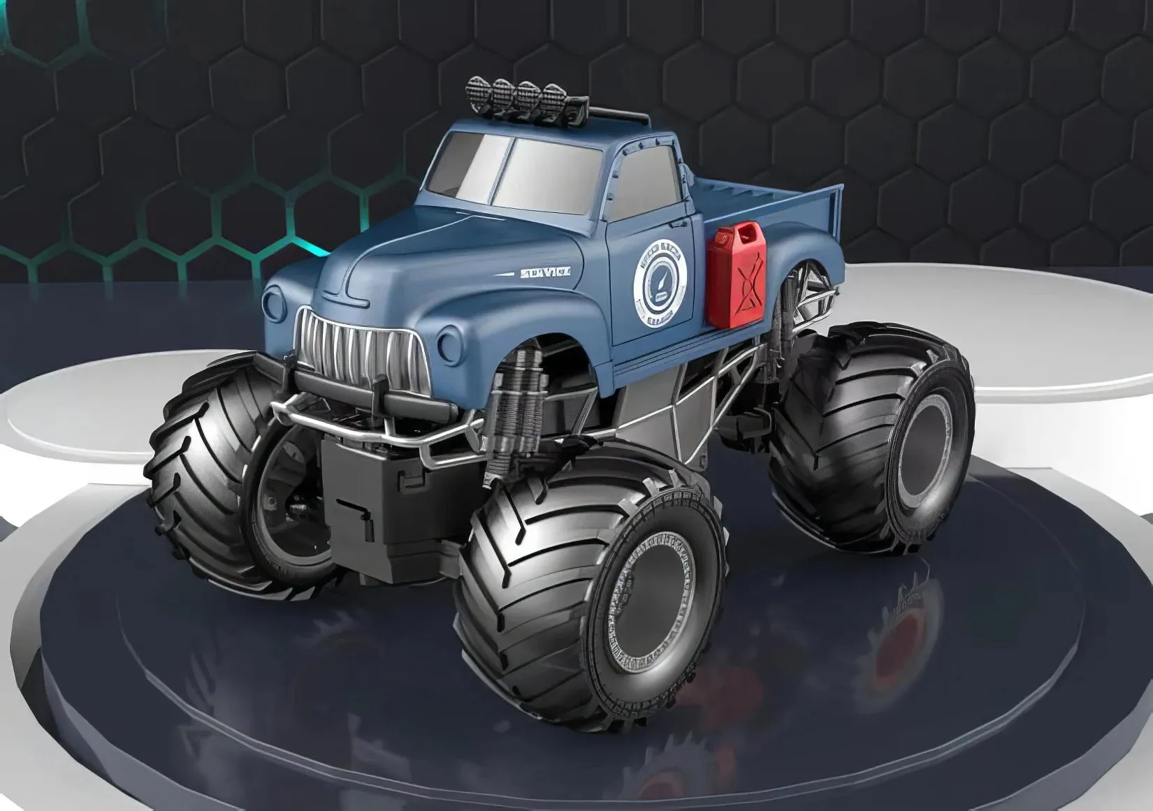 Remote Controlled Monster Truck - Off Road Climbing Car - Assorted