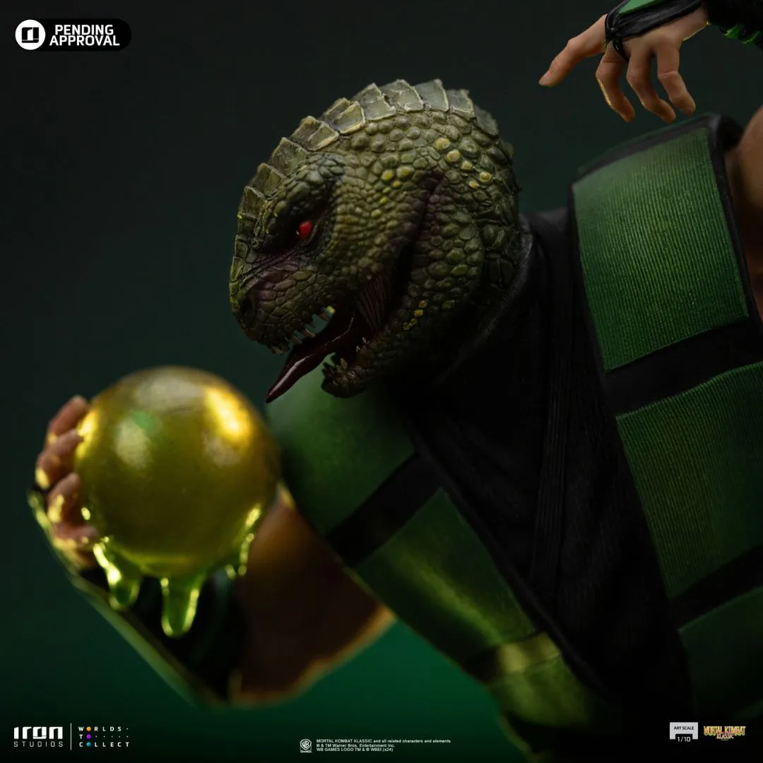 Reptile Art Statue By Iron Studios
