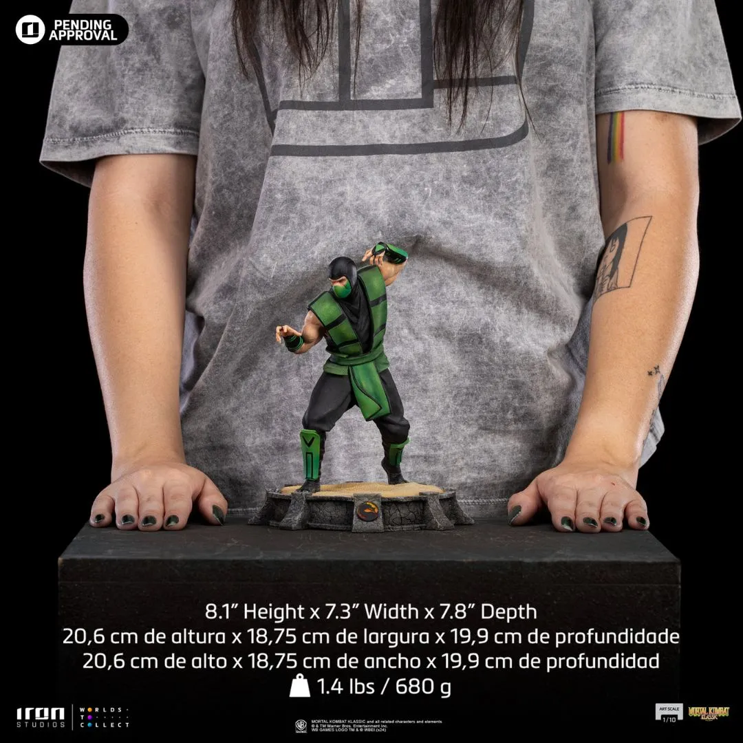 Reptile Art Statue By Iron Studios