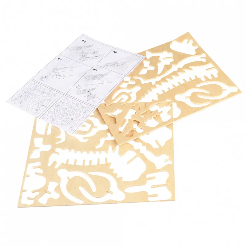 Rex 3D Wooden Puzzle - Tyrannosaurus