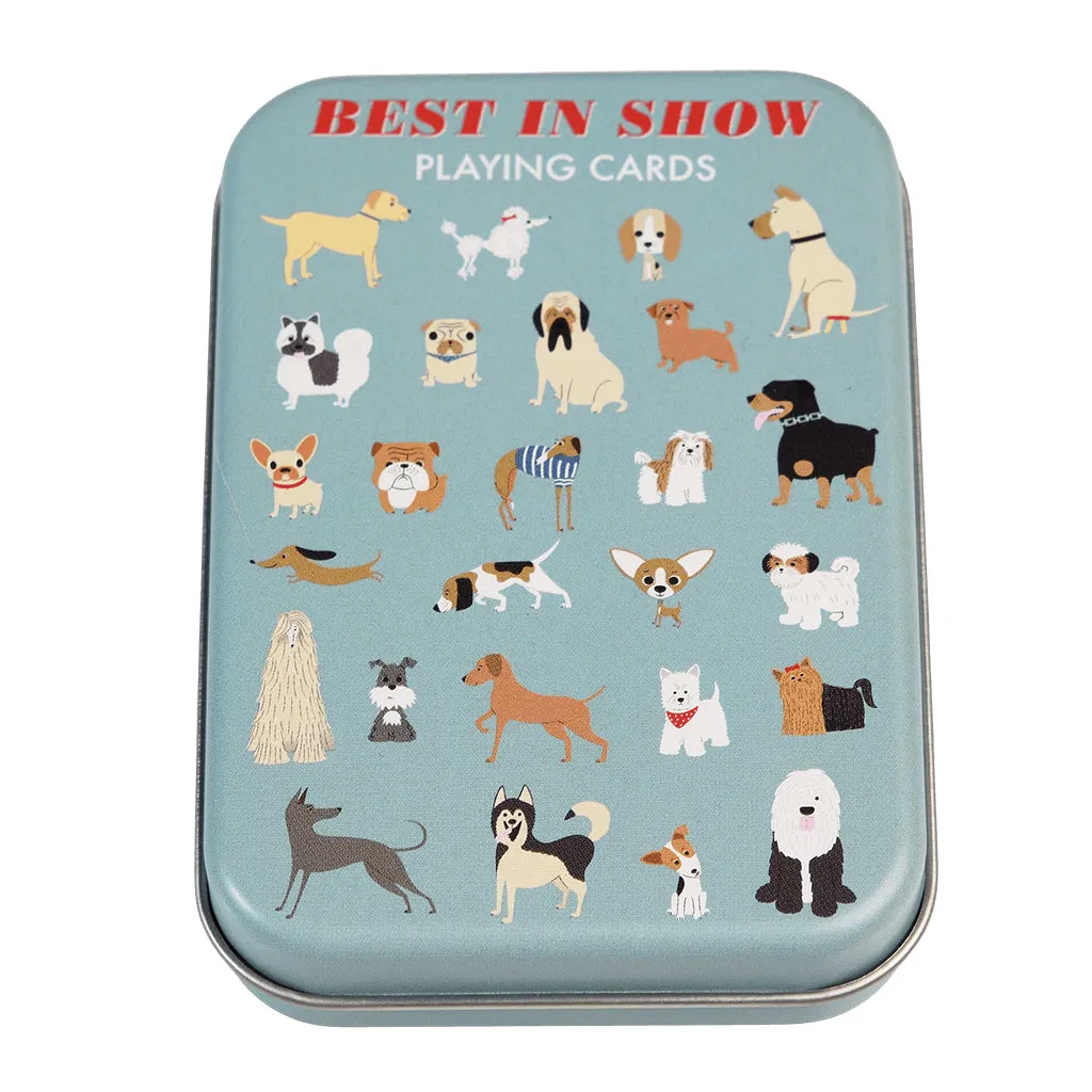 Rex Best In Show Playing Cards In A Tin