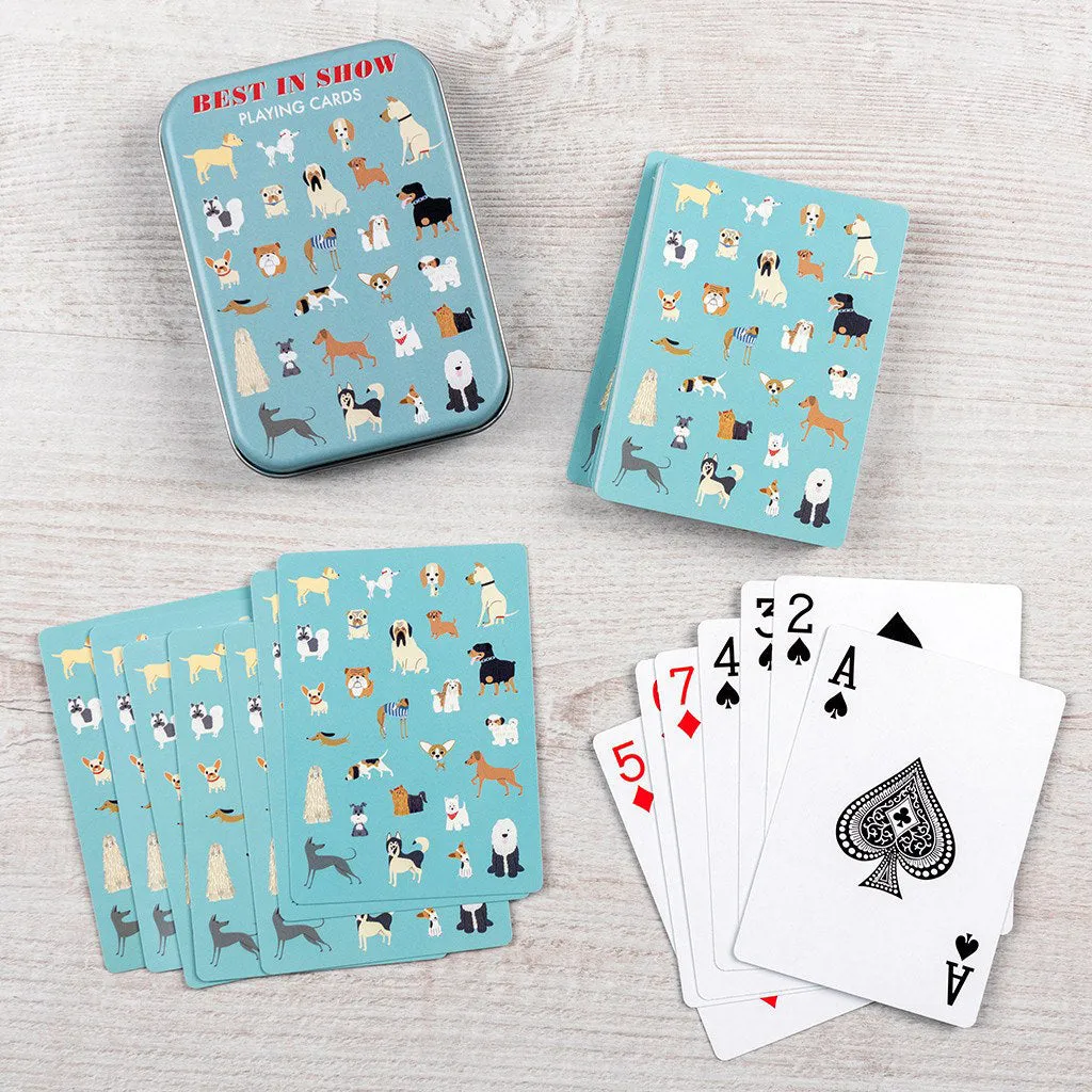 Rex Best In Show Playing Cards In A Tin