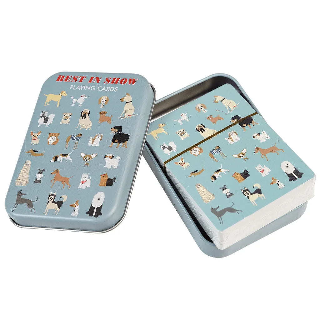 Rex Best In Show Playing Cards In A Tin