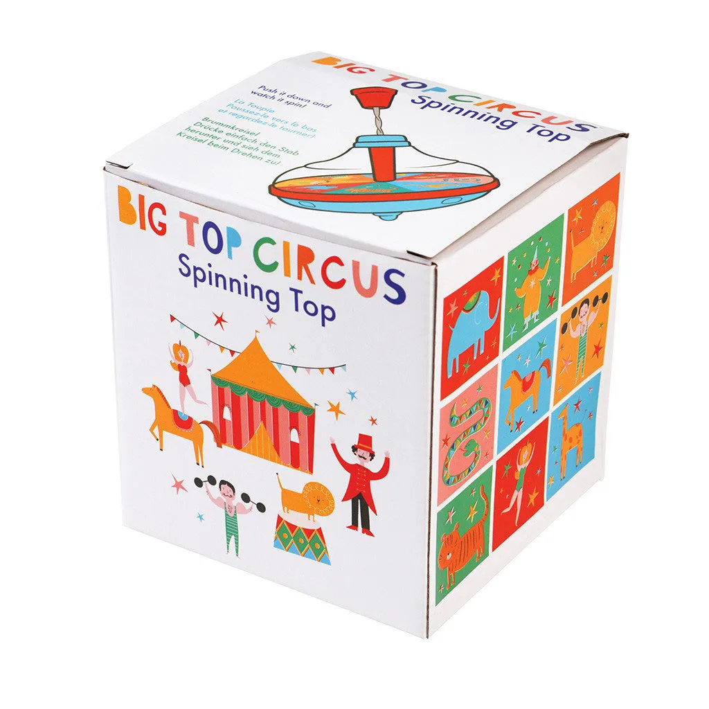 Rex Big Top Circus Spinning Top
