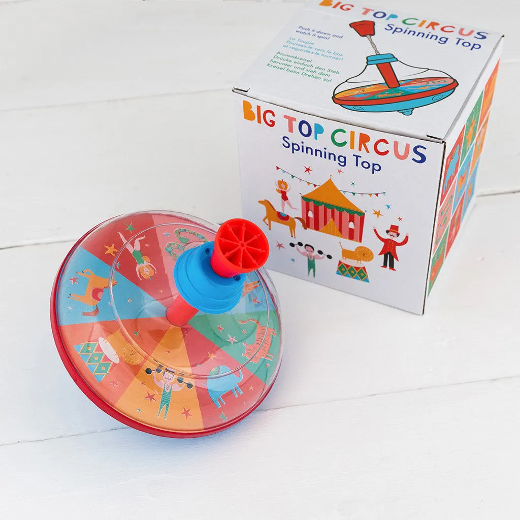 Rex Big Top Circus Spinning Top