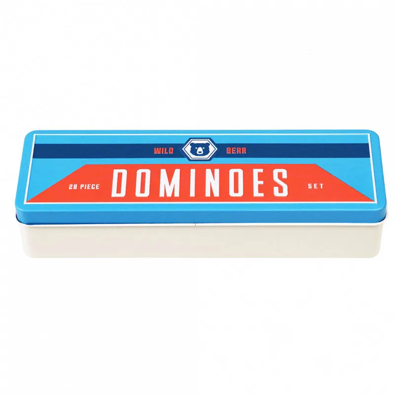 Rex Dominoes In A Tin - Wild Bear