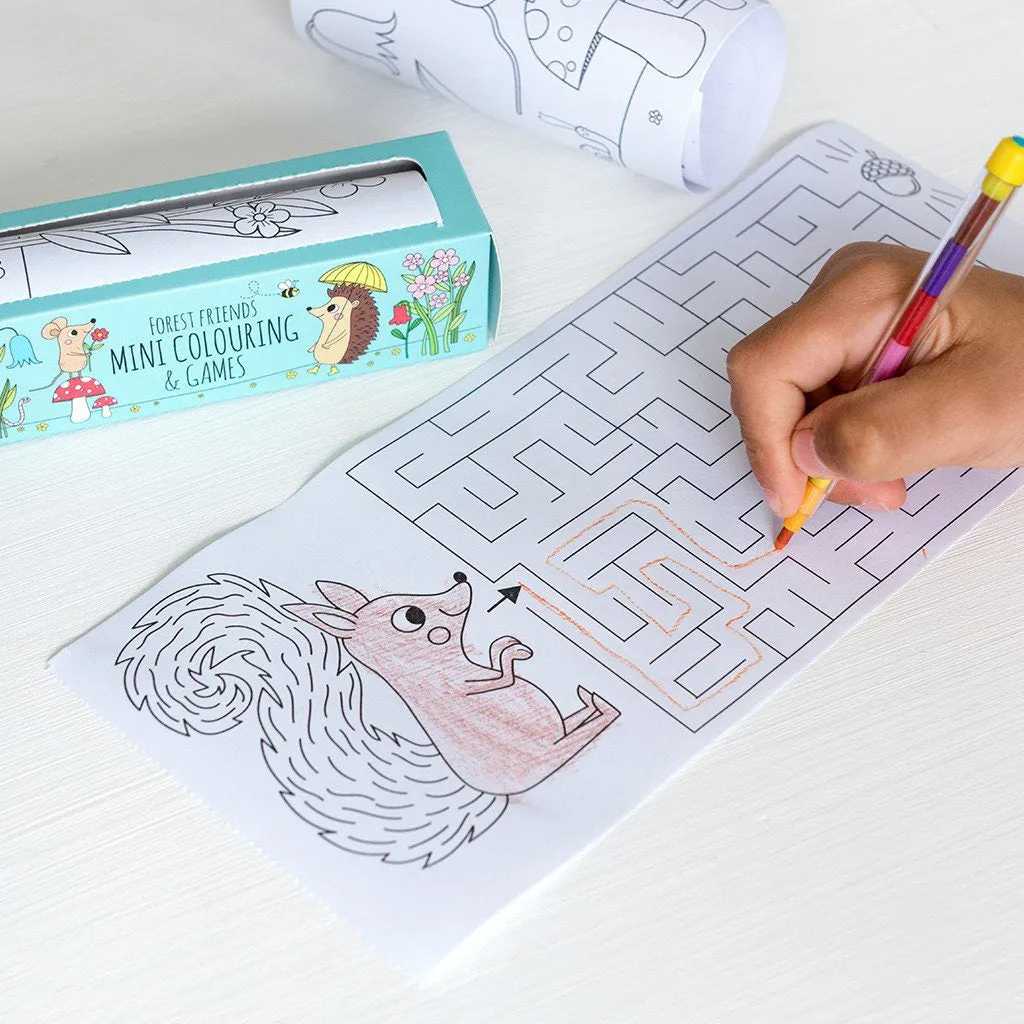 Rex Forest Friends Mini Colouring and Games