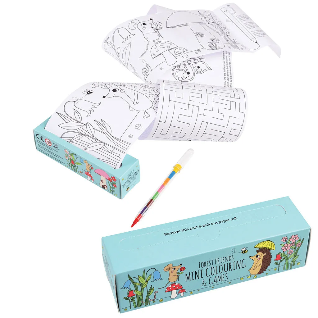 Rex Forest Friends Mini Colouring and Games