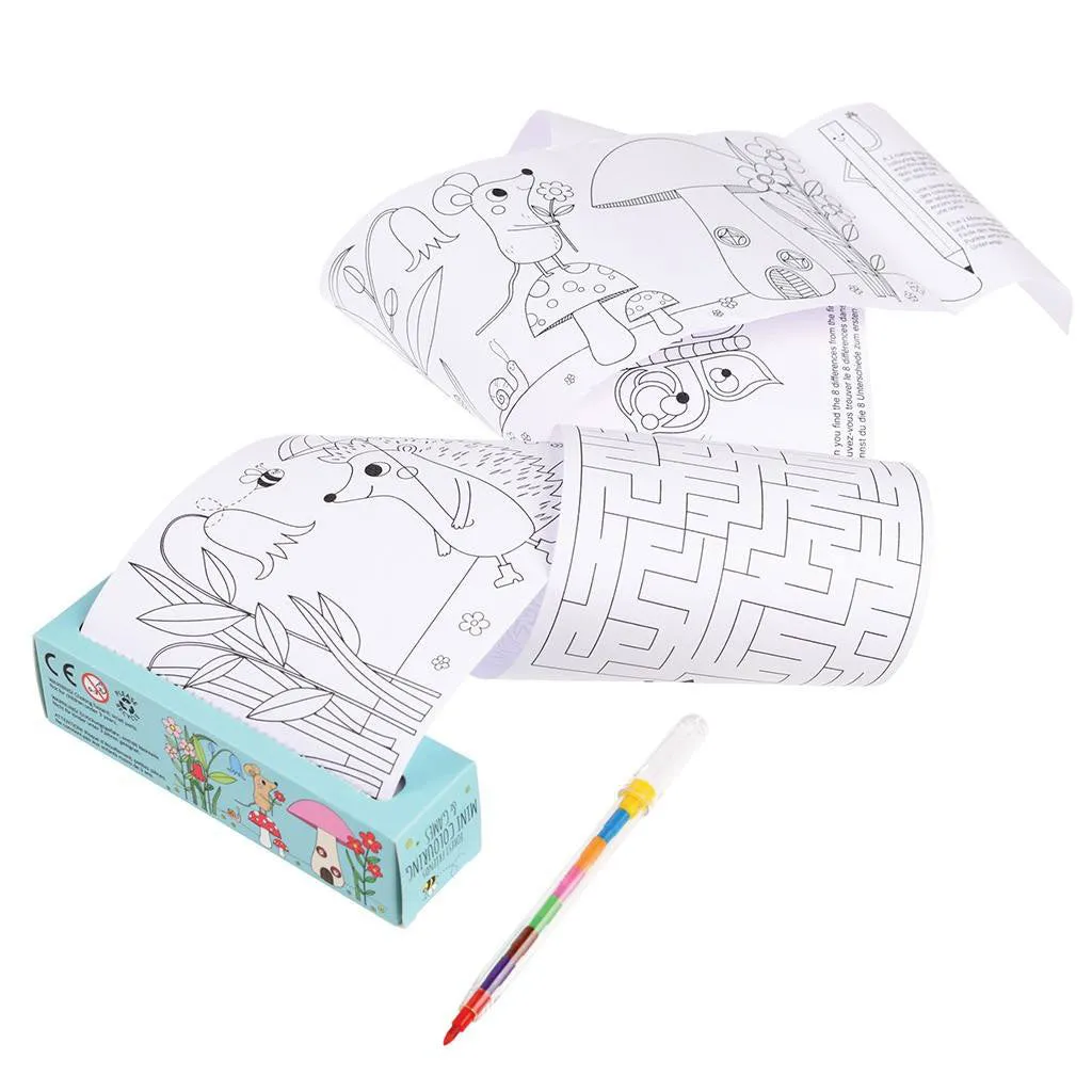 Rex Forest Friends Mini Colouring and Games
