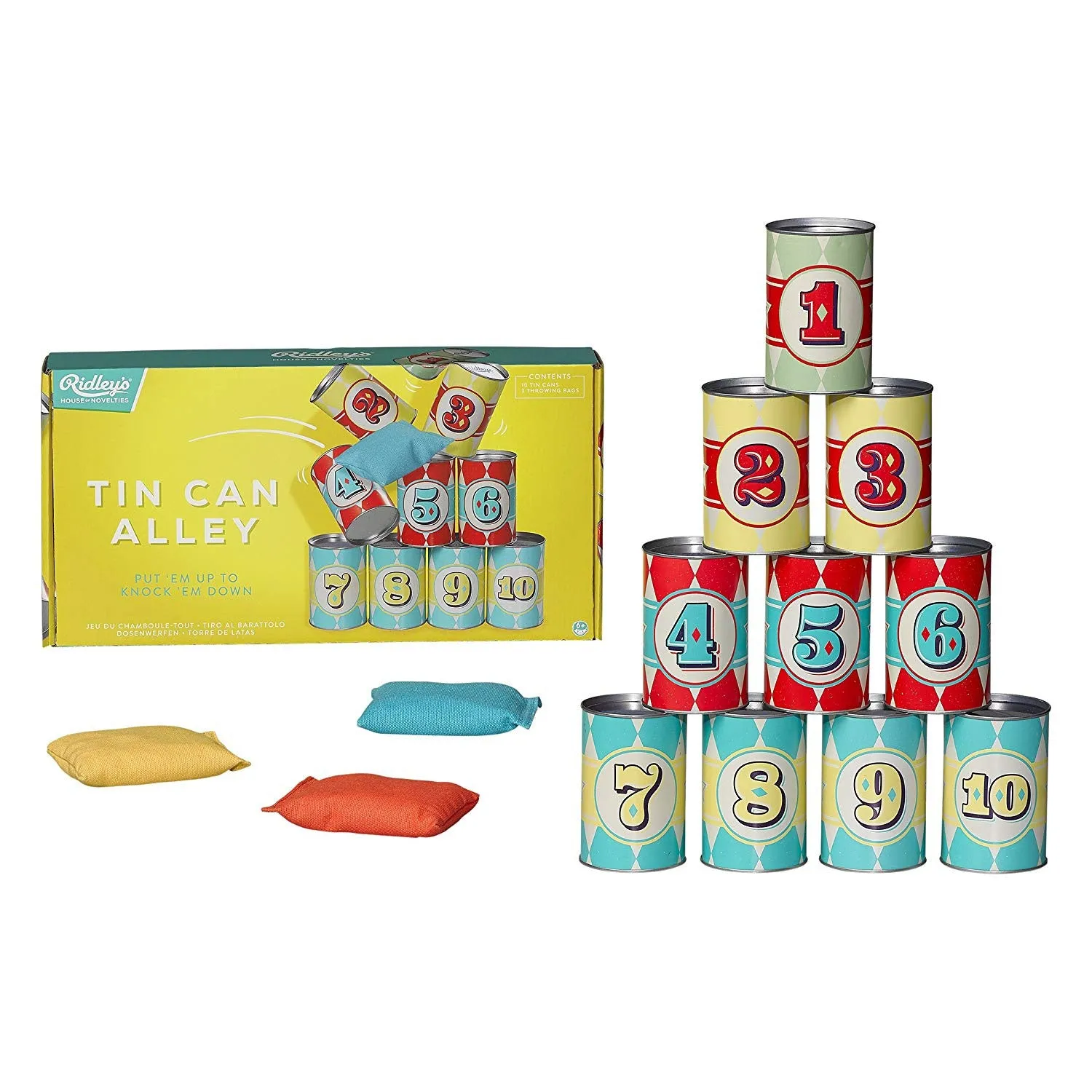 Ridley's Game House of Novelties­ Tin Can, Multicolor