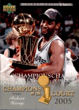 Robert Horry, Champions of the Court, 2007-08 UD NBA First Edition