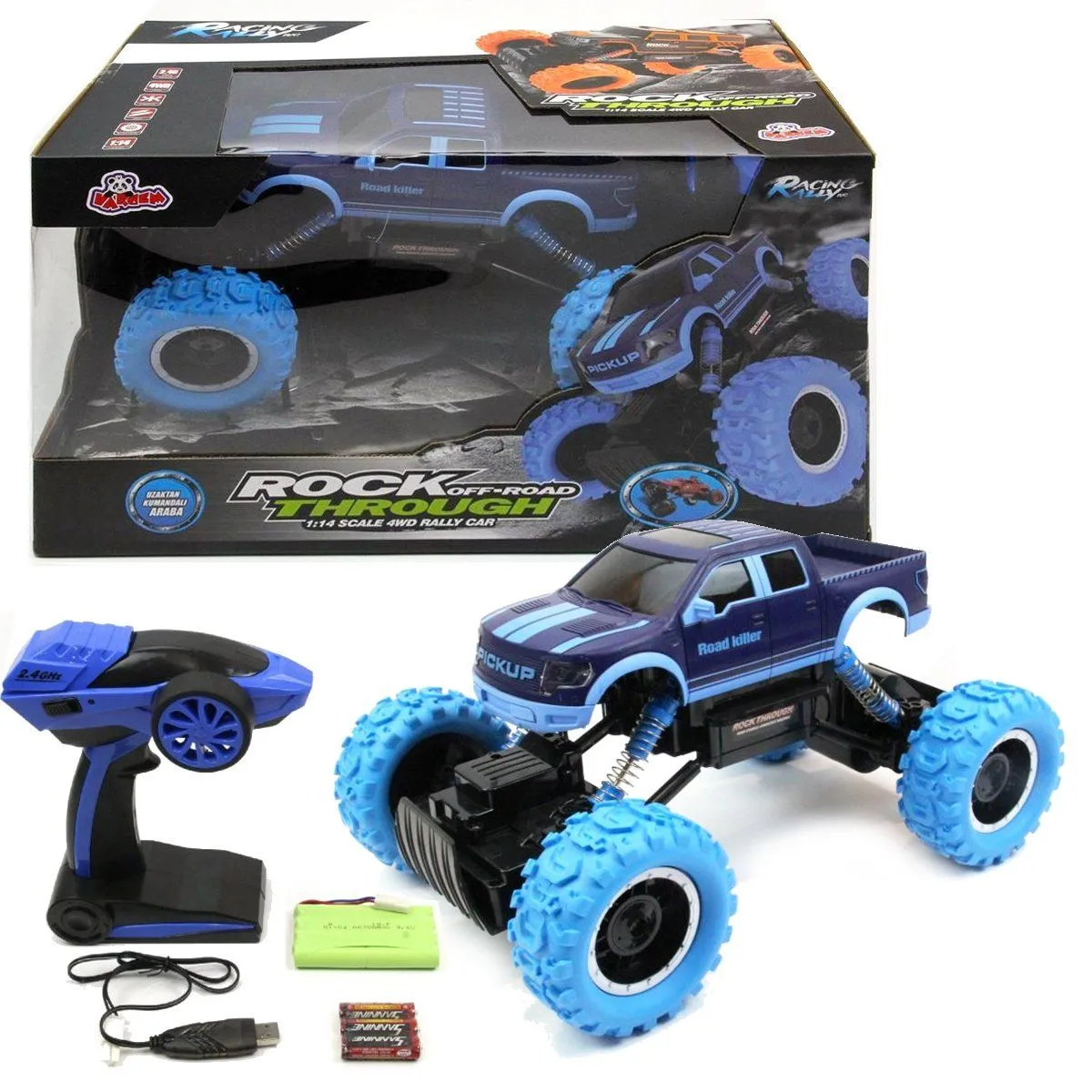 ROCK THROUGH 1:14 REMOTE CONTROL OFF ROAD VEHICLE