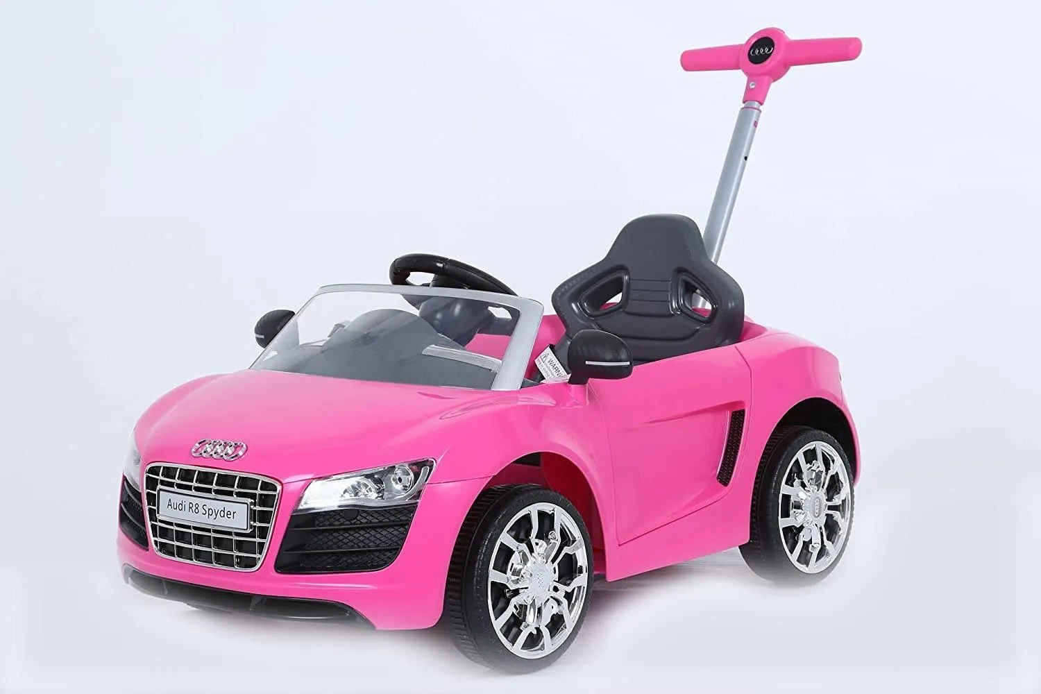 ROLLPLAY Audi R8 Spyder Push Car Pink