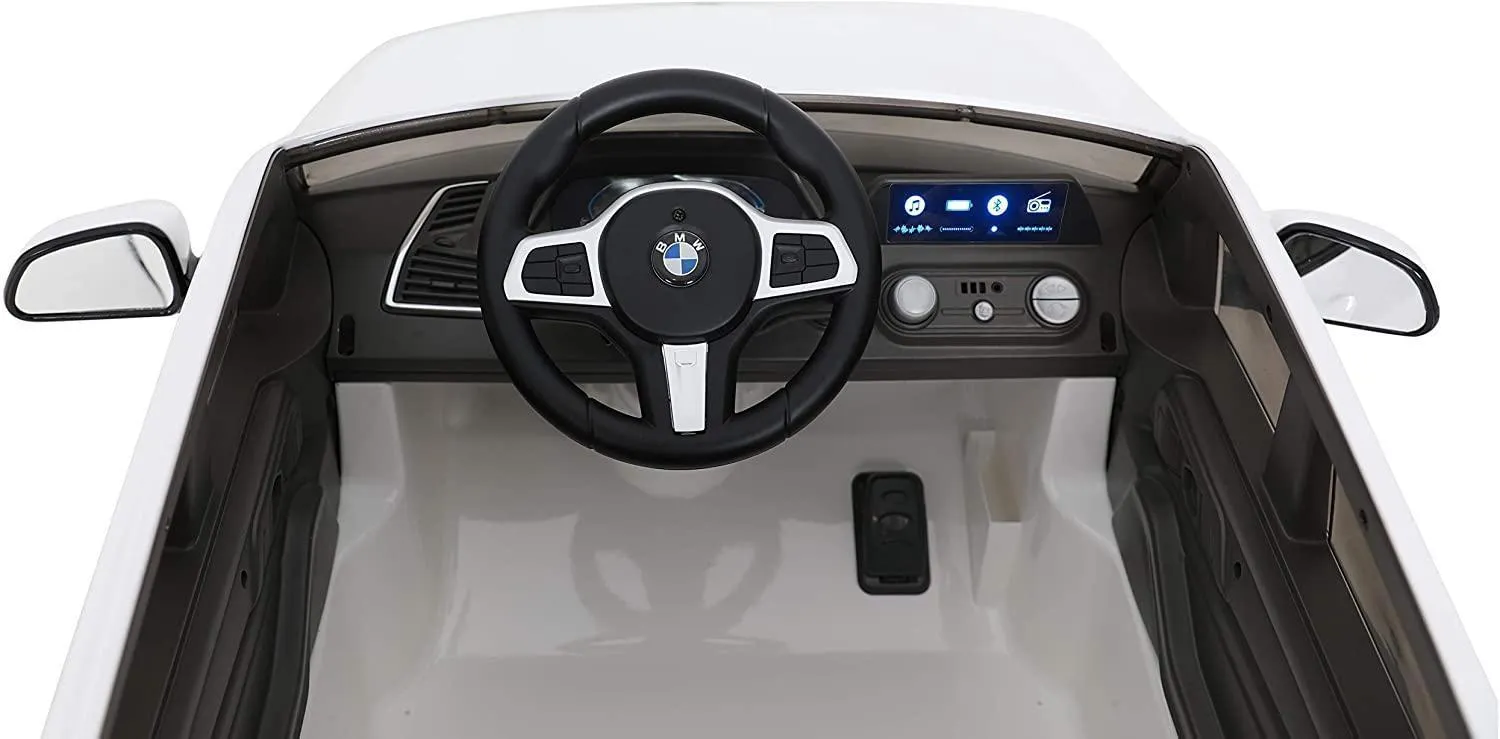 ROLLPLAY Premium BMW X5 12V Battery Ride-on Car - White
