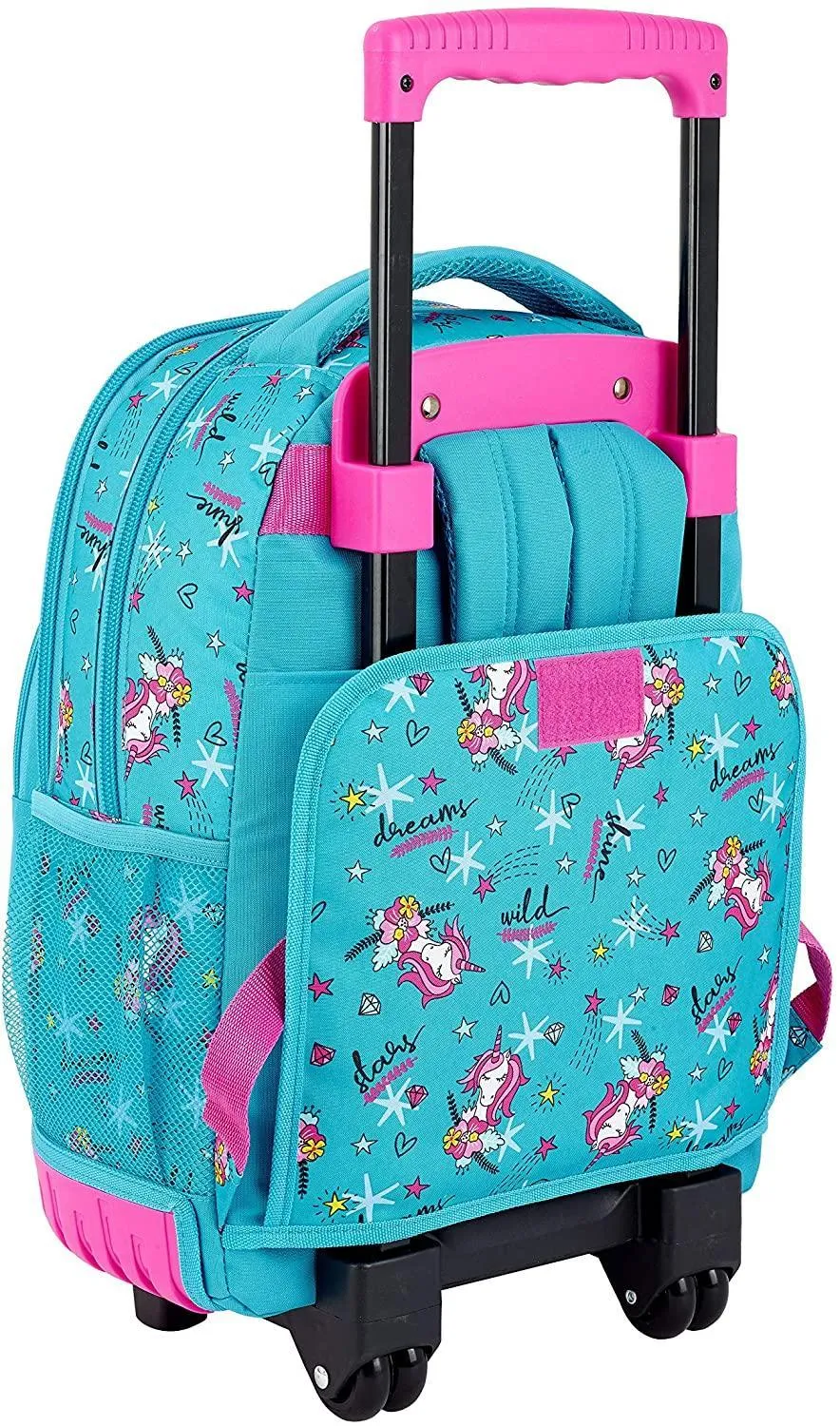 Safta Glowlab "Dreams" Official Large School Backpack With Wheels