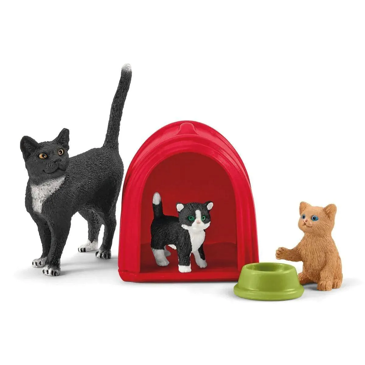 SCHLEICH 42501 Playtime For Cute Cats Playset