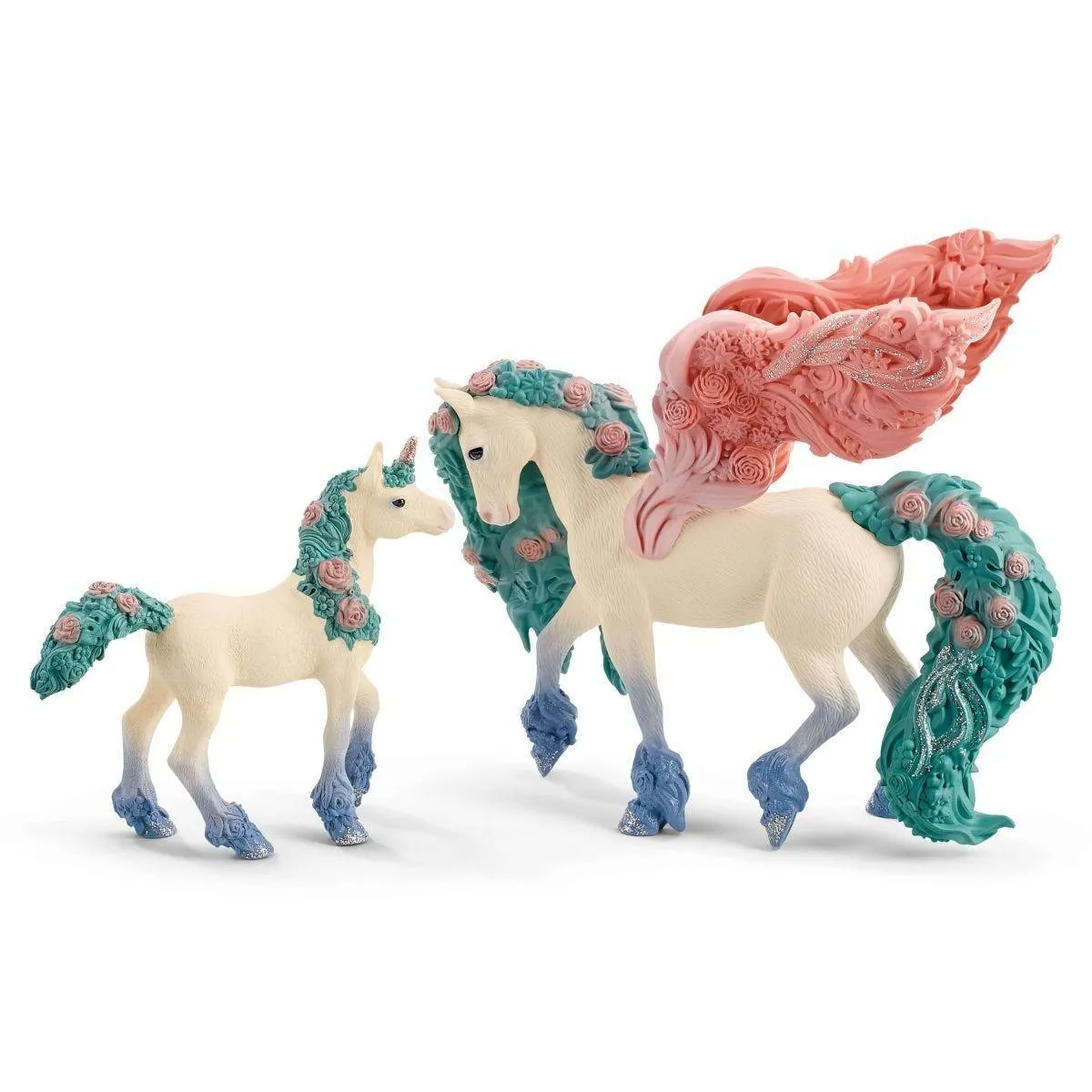 Schleich 70591 Flower Unicorn Foal Figure