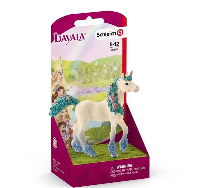 Schleich Bayala Flower Unicorn Foal