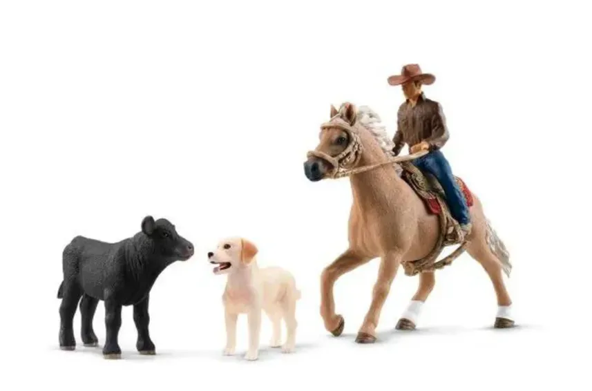 Schleich Farm World Western Riding Set