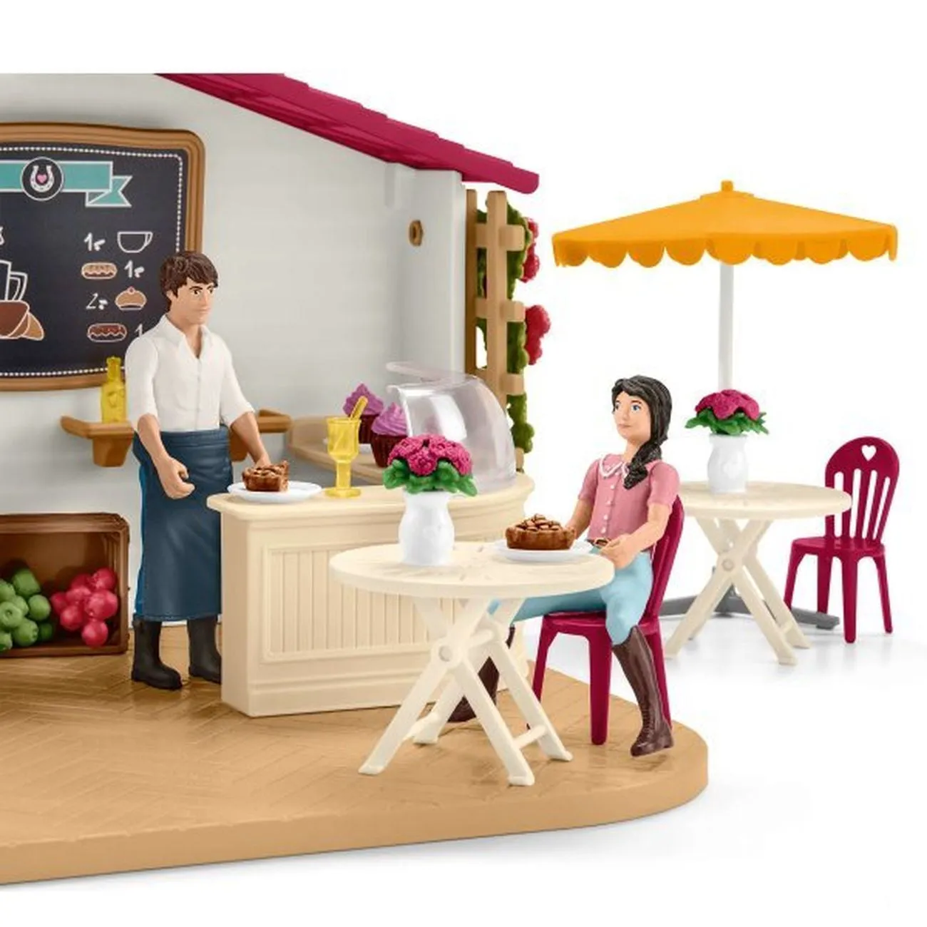 Schleich Horse Club Rider Cafe Set