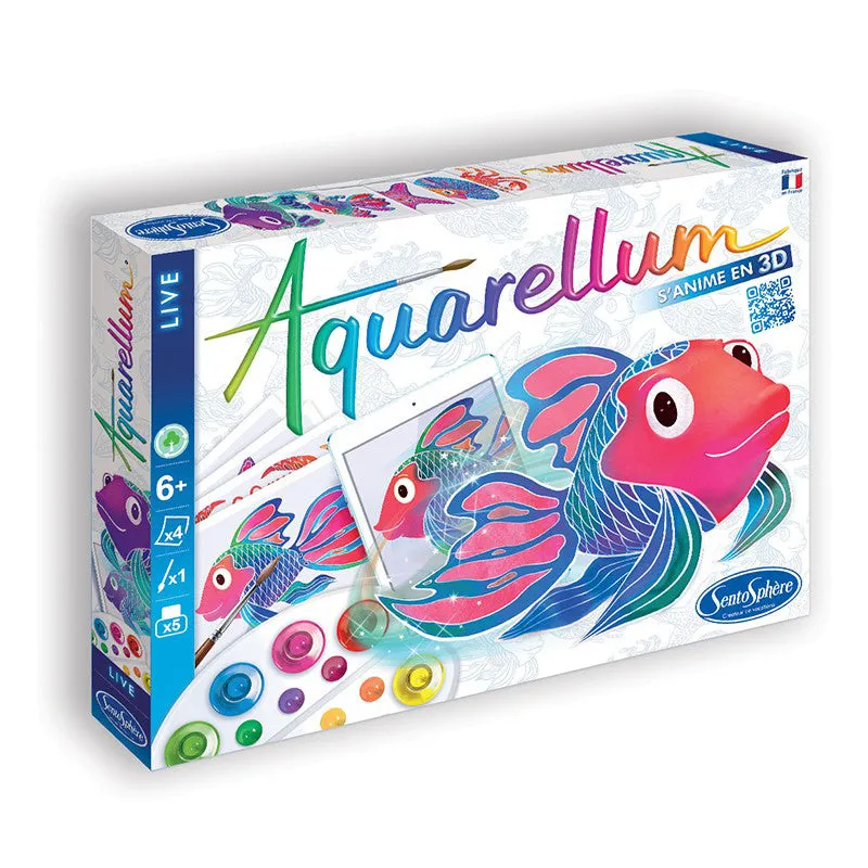 Sentosphère Aquarellum Live Fonds Marins