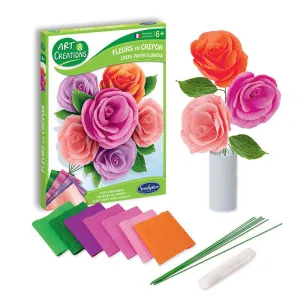 Sentosphre Art & Creations - Fleurs En Crepon - Roses