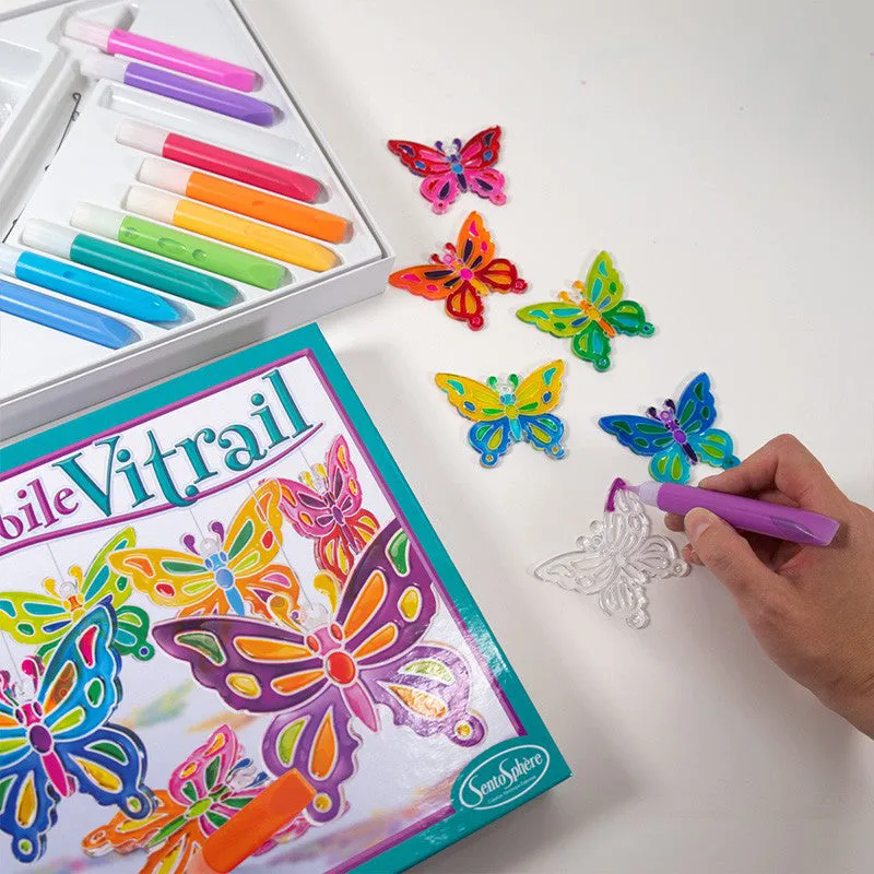 Sentosphère Mobile Vitrail - Papillons - 2017