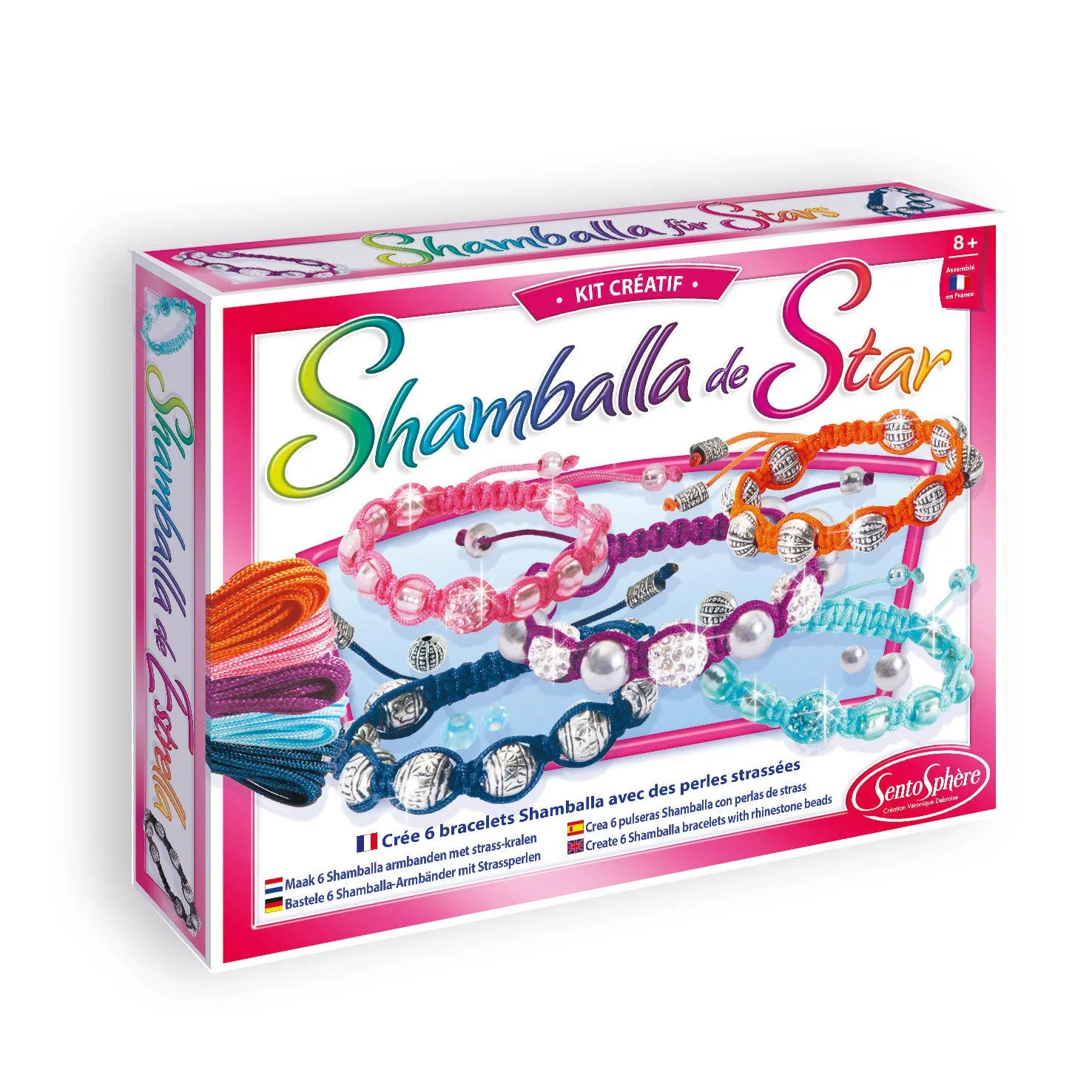 Sentosphre Shamballa Star Bracelets