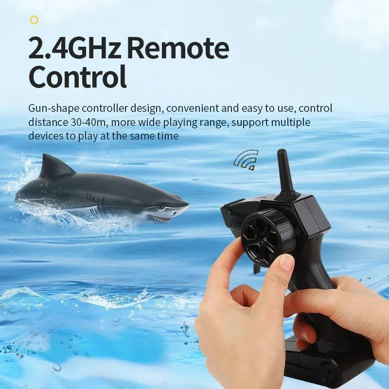 Shark Head 2-in-1 Remote Controlled RC Speed Boat