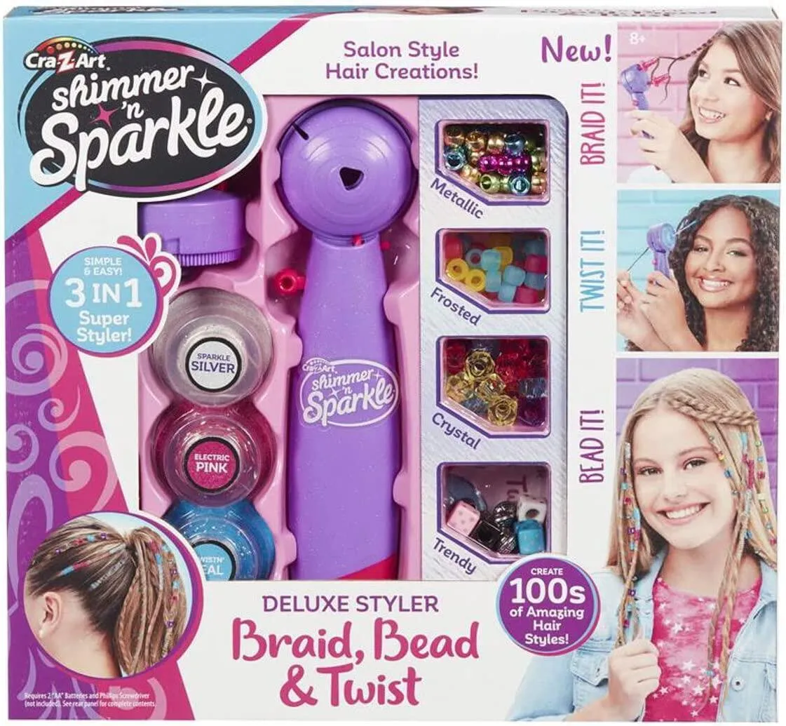 Shimmer and Sparkle Deluxe Bead Twist Braiding Styler
