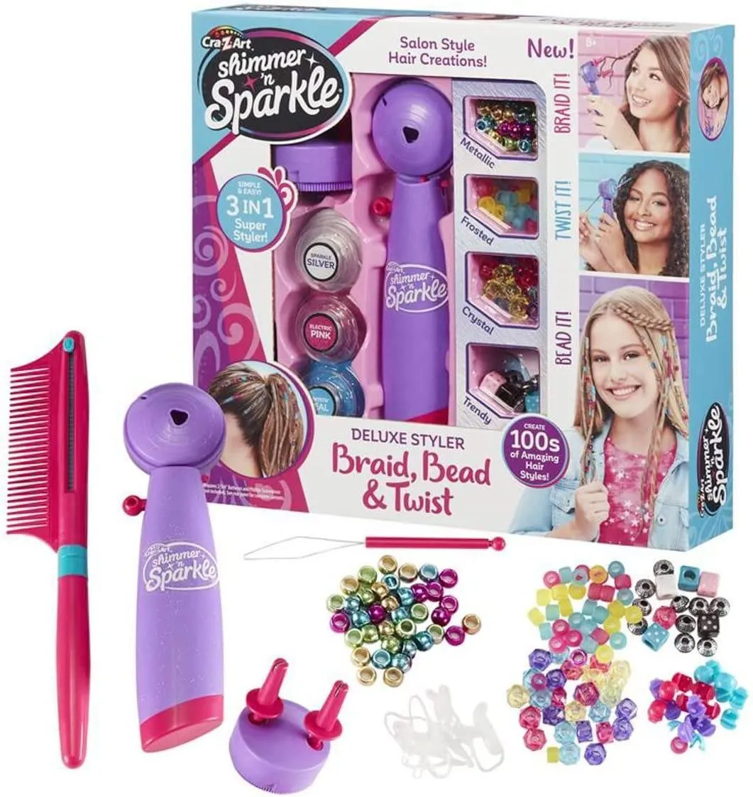 Shimmer and Sparkle Deluxe Bead Twist Braiding Styler