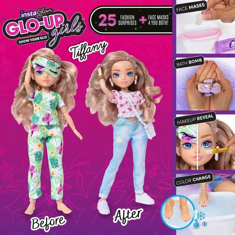 Shimmer 'n Sparkle Instaglam Glo-Up Girls Tiffany